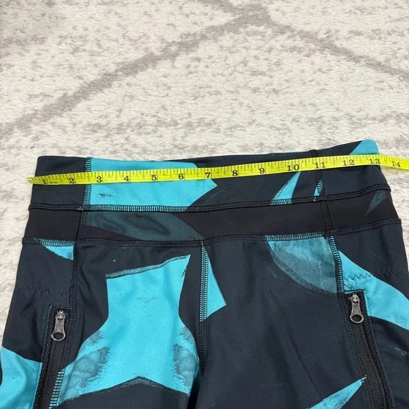 Lululemon Blue and Black Inspire Tight II *Full-On Luxtreme (Mesh) - Picture 12 of 14